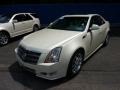 White Diamond Tricoat 2011 Cadillac CTS 4 3.6 AWD Sedan Exterior