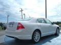 2012 White Platinum Tri-Coat Ford Fusion SEL  photo #3