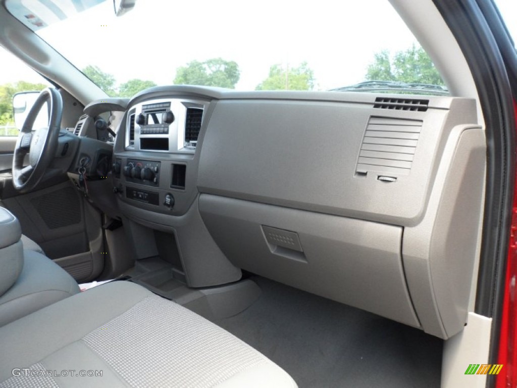 2008 Dodge Ram 2500 SXT Mega Cab 4x4 Khaki Dashboard Photo #51008620