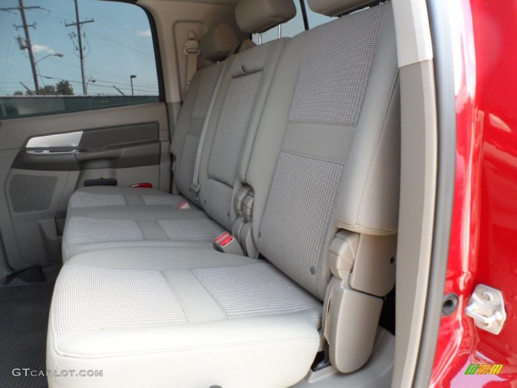 Khaki Interior 2008 Dodge Ram 2500 SXT Mega Cab 4x4 Photo #51008710