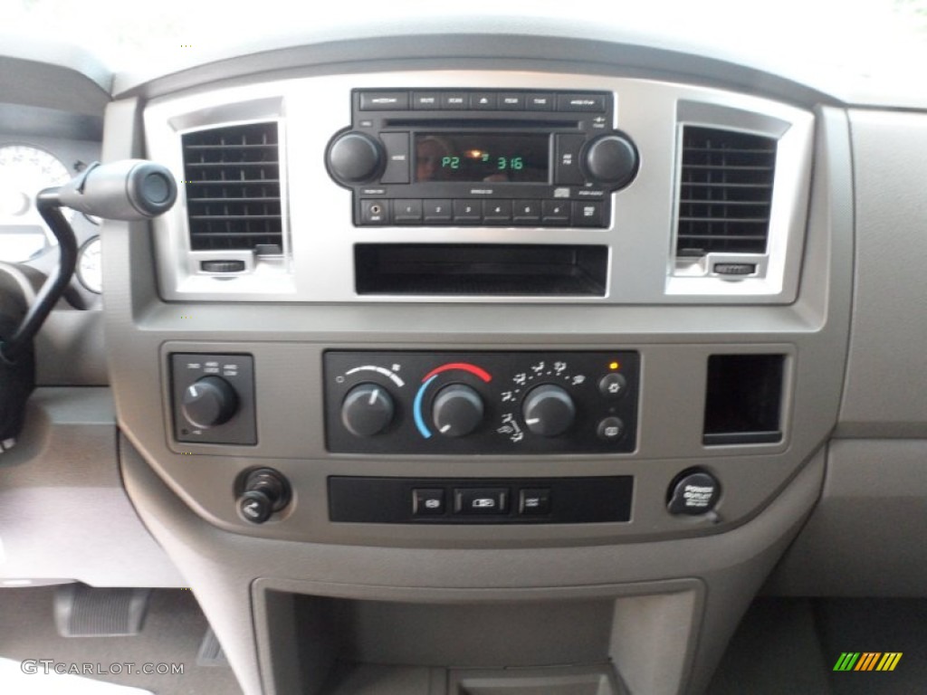 2008 Dodge Ram 2500 SXT Mega Cab 4x4 Controls Photo #51008791
