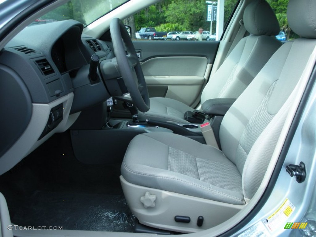 Medium Light Stone Interior 2012 Ford Fusion SE V6 Photo #51008806