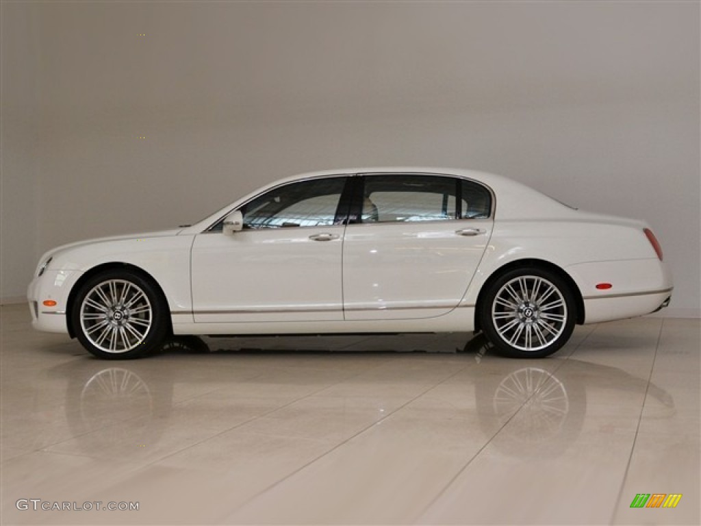 Glacier White 2011 Bentley Continental Flying Spur Speed Exterior Photo #51008974