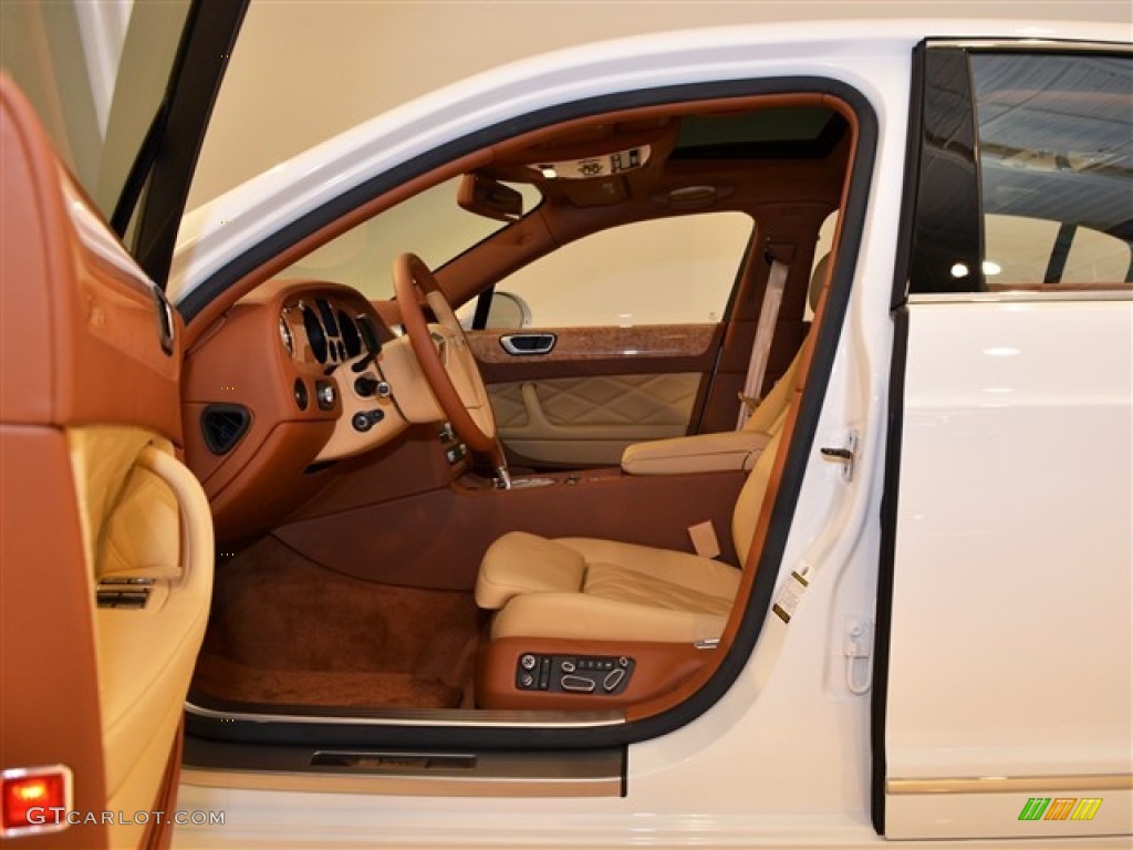 Saffron/Saddle Interior 2011 Bentley Continental Flying Spur Speed Photo #51009019