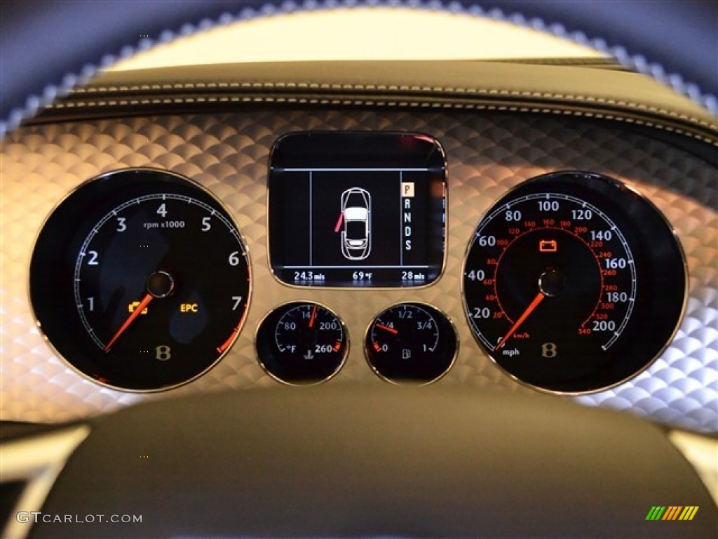 2011 Bentley Continental GTC Speed 80-11 Edition Gauges Photo #51009568