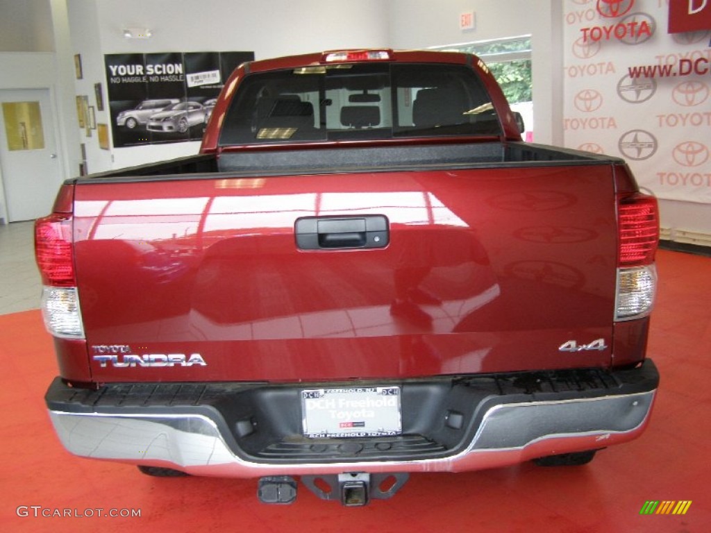 2010 Tundra TRD Double Cab 4x4 - Radiant Red / Graphite Gray photo #6