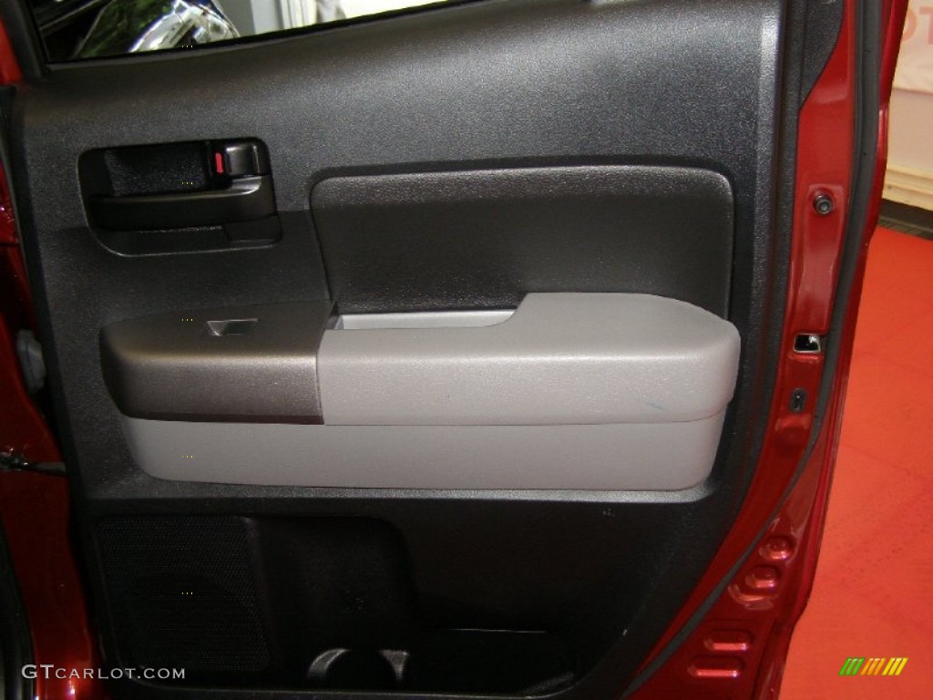 2010 Tundra TRD Double Cab 4x4 - Radiant Red / Graphite Gray photo #20