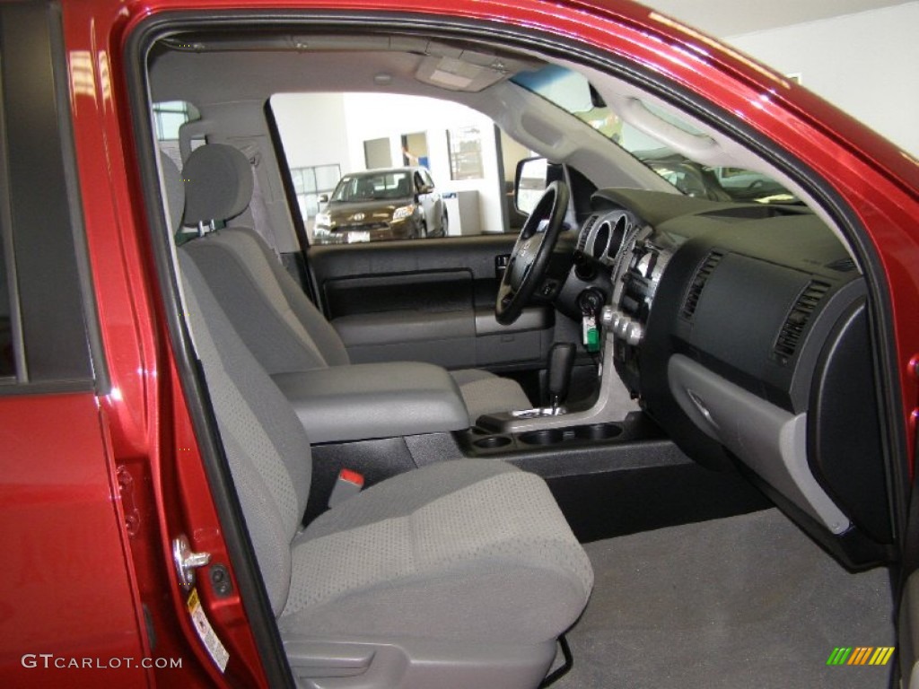 2010 Tundra TRD Double Cab 4x4 - Radiant Red / Graphite Gray photo #24