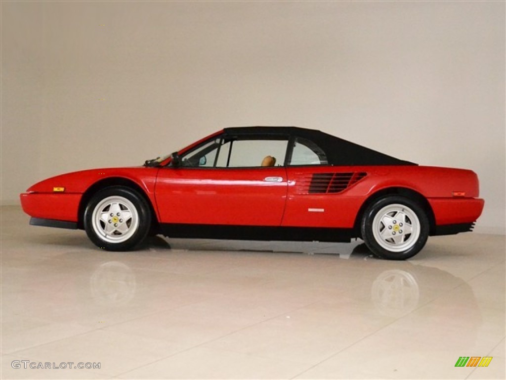 Rosso Corsa 1987 Ferrari Mondial Cabriolet Exterior Photo #51010330