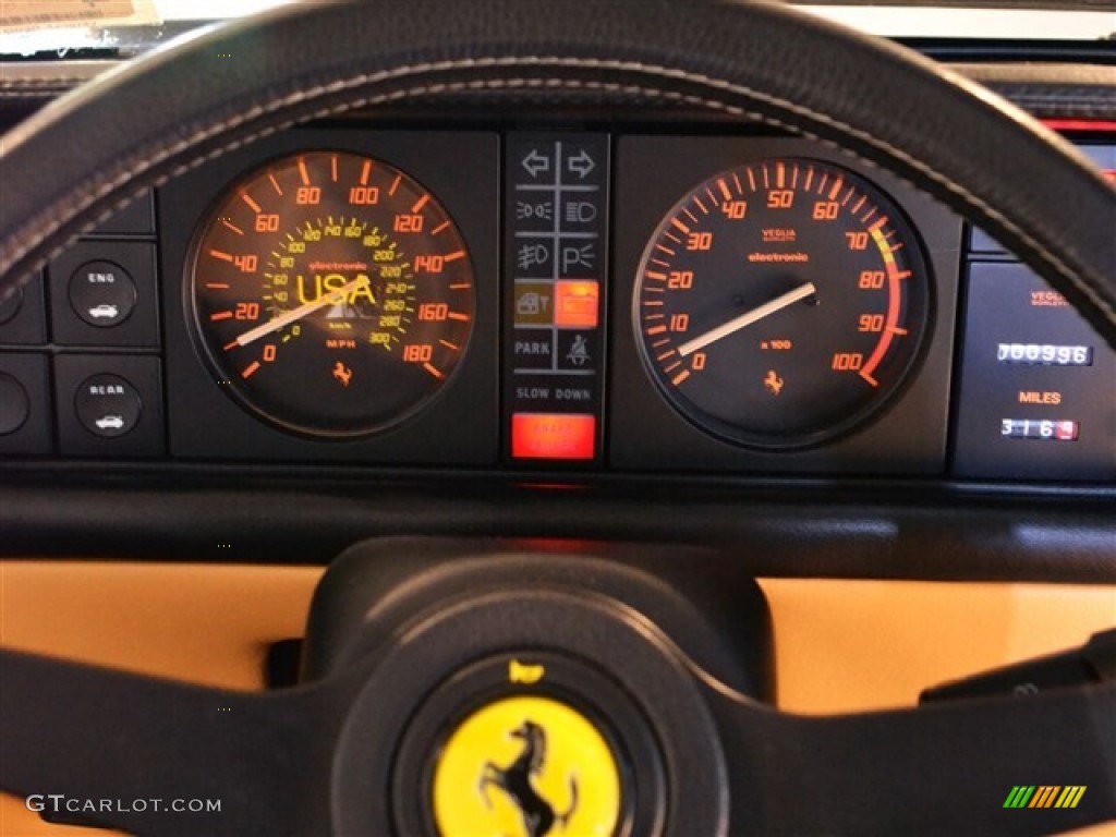 1987 Ferrari Mondial Cabriolet Gauges Photo #51010360