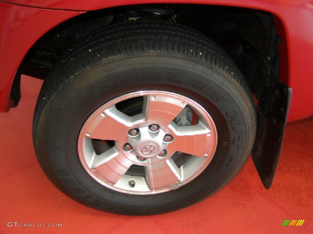 2009 Tacoma V6 SR5 Double Cab 4x4 - Barcelona Red Metallic / Graphite Gray photo #3