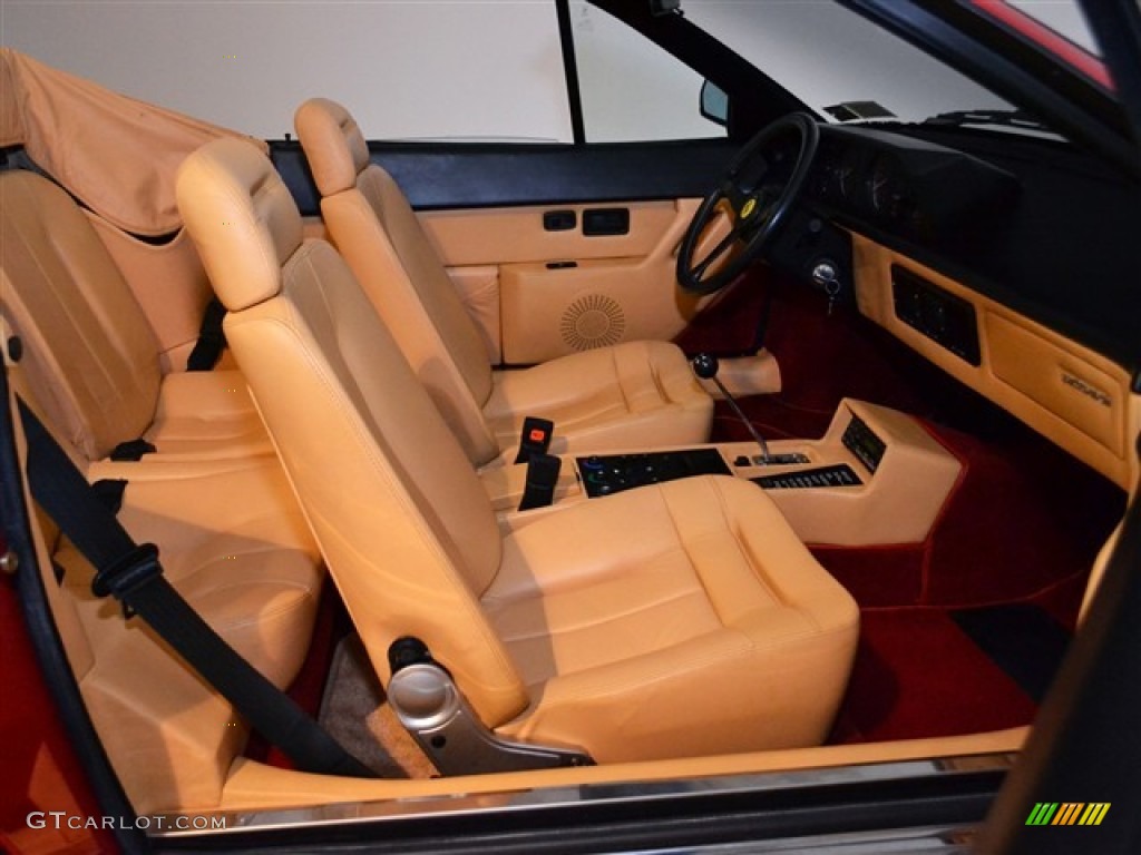 Tan Interior 1987 Ferrari Mondial Cabriolet Photo #51010450