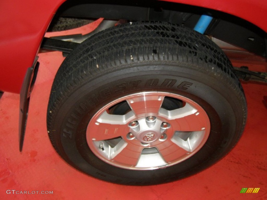2009 Tacoma V6 SR5 Double Cab 4x4 - Barcelona Red Metallic / Graphite Gray photo #19