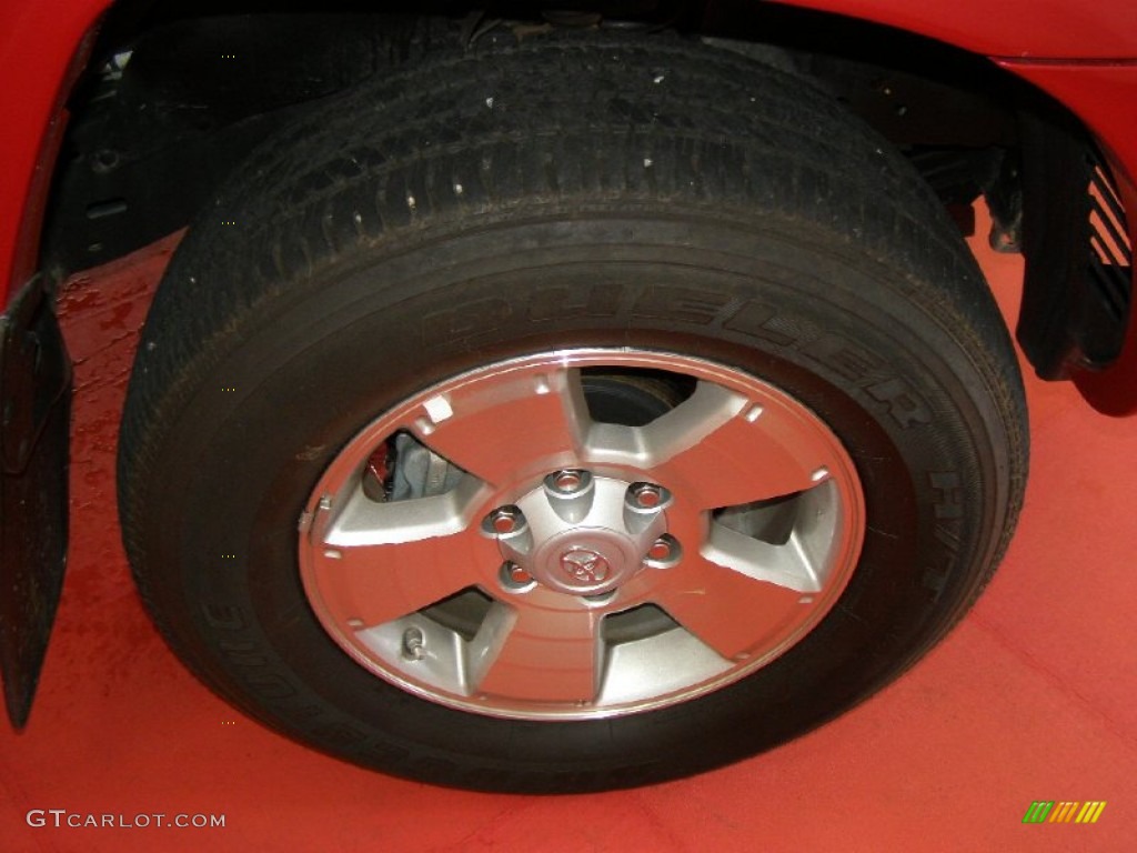 2009 Tacoma V6 SR5 Double Cab 4x4 - Barcelona Red Metallic / Graphite Gray photo #25