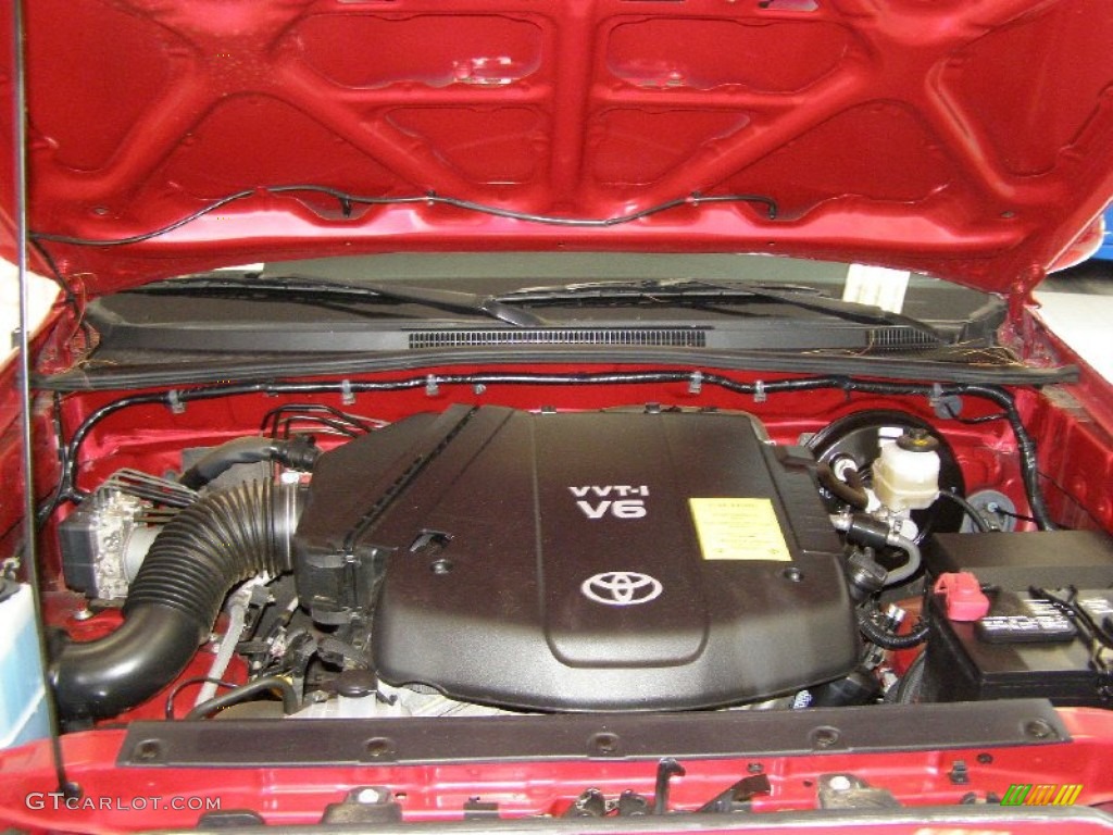 2009 Tacoma V6 SR5 Double Cab 4x4 - Barcelona Red Metallic / Graphite Gray photo #26
