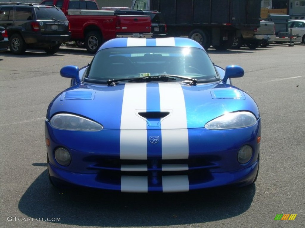 1997 Viper GTS - GTS Blue Pearl / Black photo #3