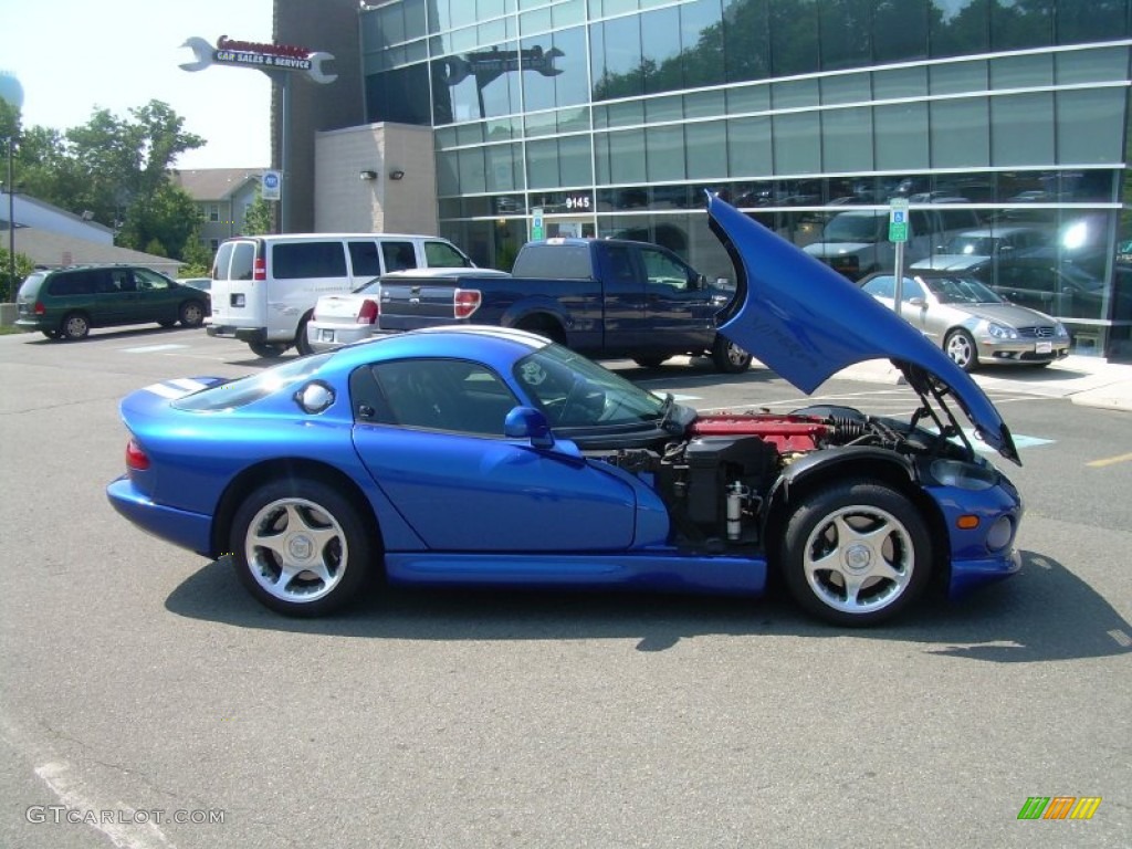1997 Viper GTS - GTS Blue Pearl / Black photo #8