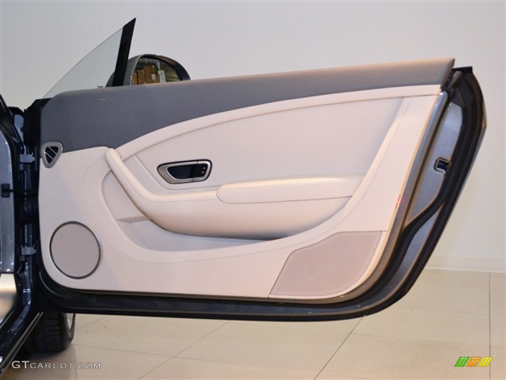 2012 Bentley Continental GT Standard Continental GT Model Linen/Porpoise Door Panel Photo #51011347