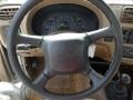 Beige 1999 Chevrolet S10 LS Regular Cab Steering Wheel