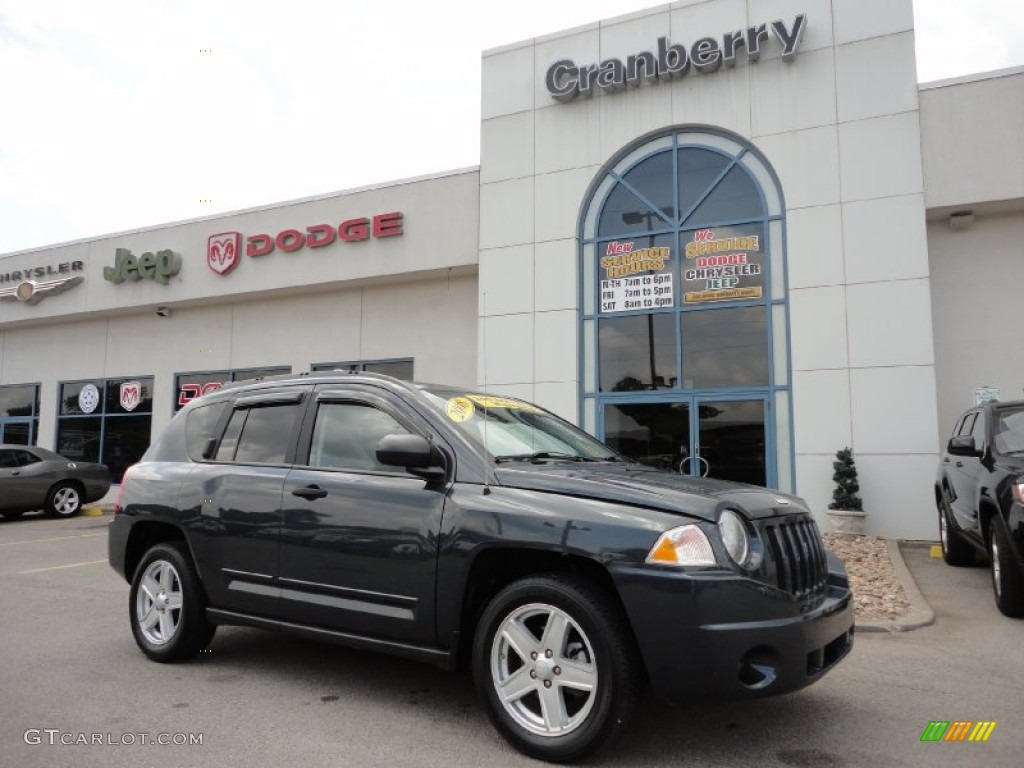 2008 Compass Sport 4x4 - Steel Blue Metallic / Dark Slate Gray photo #1