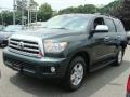 2008 Timberland Green Mica Toyota Sequoia Limited 4WD  photo #3