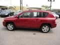 2010 Inferno Red Crystal Pearl Jeep Compass Sport 4x4  photo #4