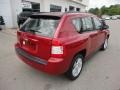 2010 Inferno Red Crystal Pearl Jeep Compass Sport 4x4  photo #7