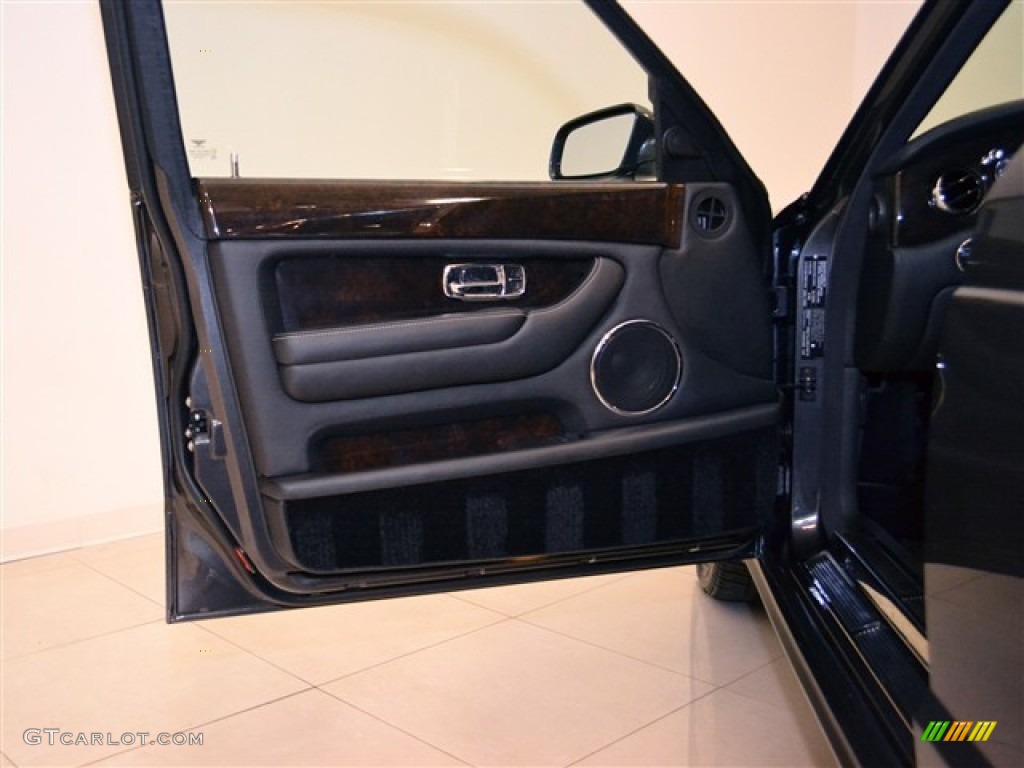 2009 Bentley Arnage T Mulliner Beluga Door Panel Photo #51013531