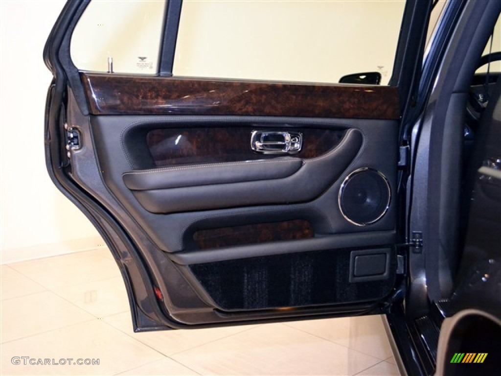2009 Bentley Arnage T Mulliner Beluga Door Panel Photo #51013561