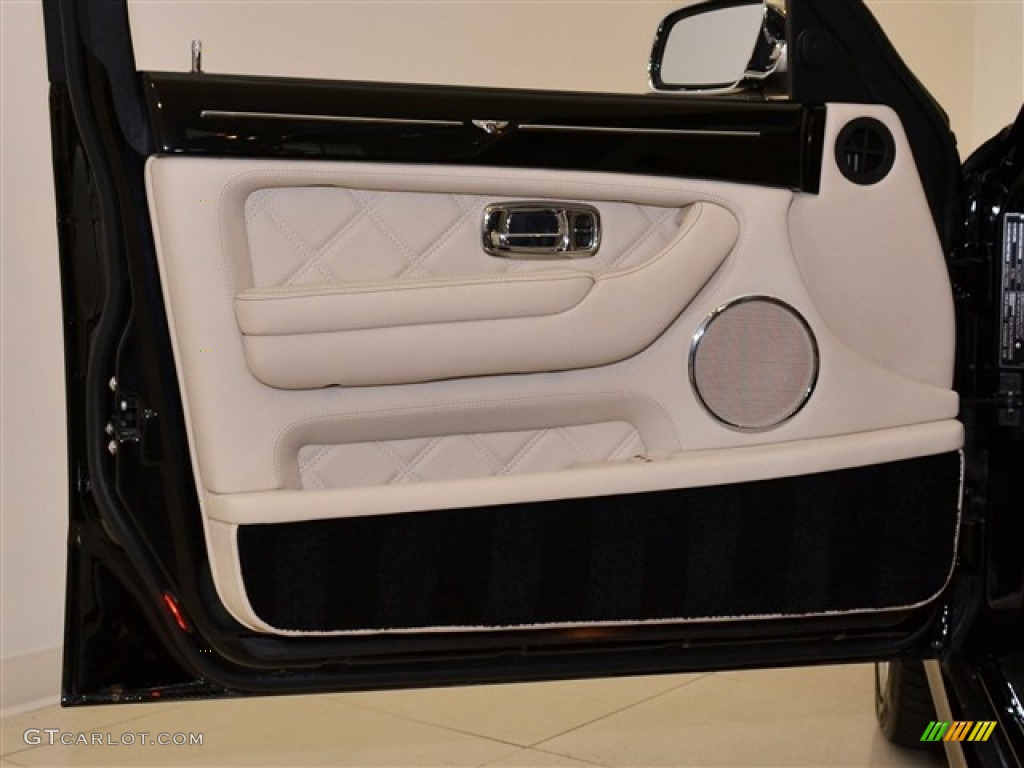 2009 Bentley Arnage Final Series Linen/Beluga Door Panel Photo #51013987