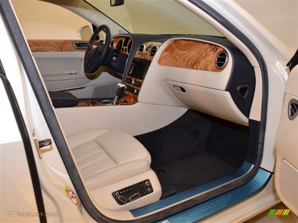 Linen/Imperial Blue Interior 2011 Bentley Continental Flying Spur Standard Continental Flying Spur Model Photo #51014293