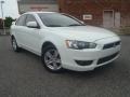 2009 Wicked White Satin Mitsubishi Lancer ES  photo #2