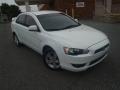 2009 Wicked White Satin Mitsubishi Lancer ES  photo #26