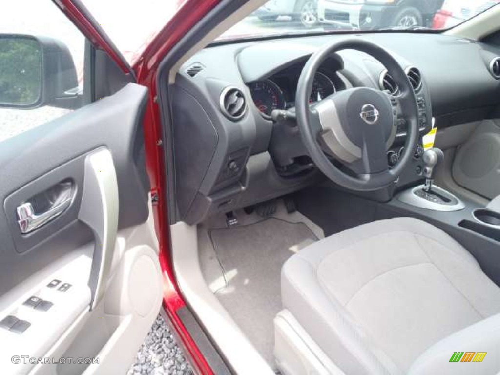 2011 Rogue S - Cayenne Red / Gray photo #6