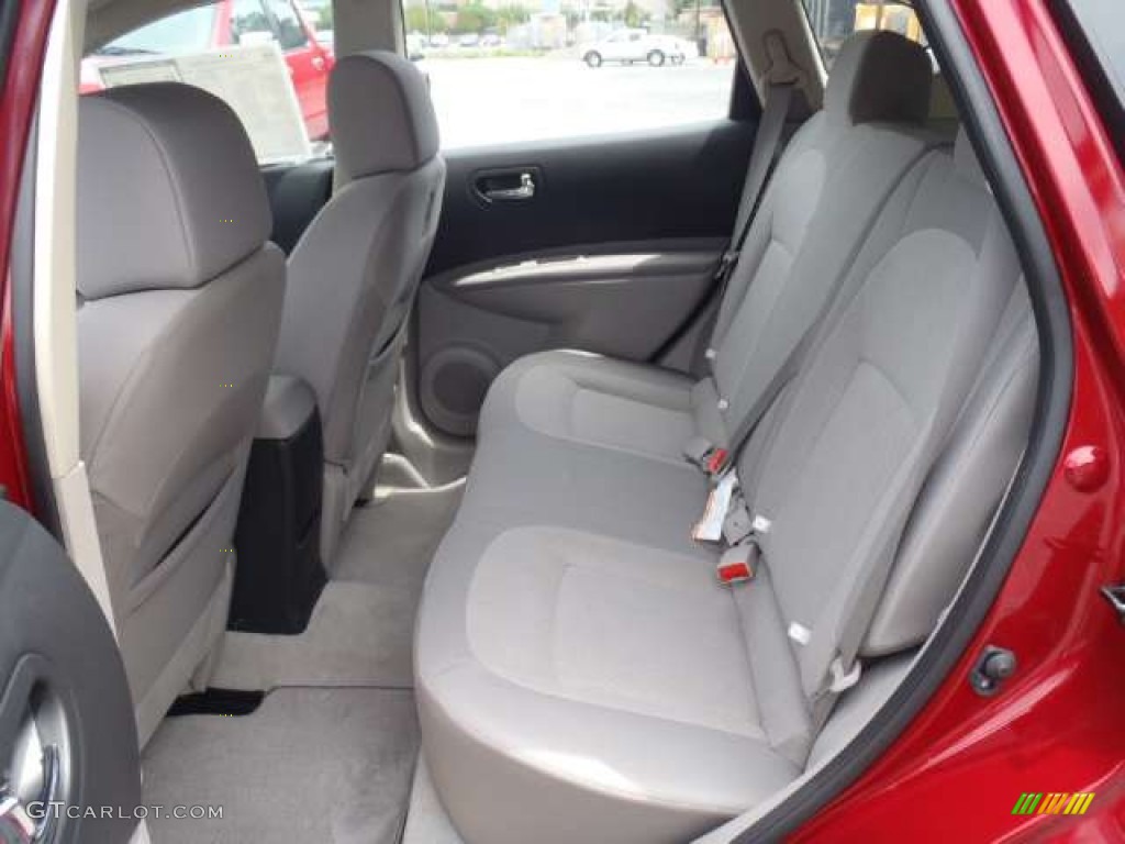 2011 Rogue S - Cayenne Red / Gray photo #9