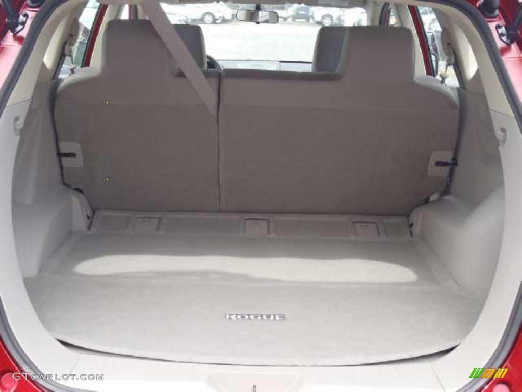 2011 Rogue S - Cayenne Red / Gray photo #11