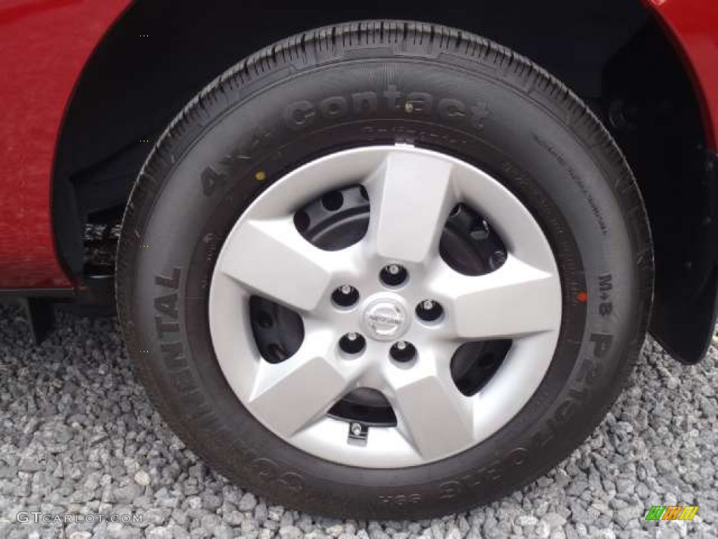 2011 Rogue S - Cayenne Red / Gray photo #12