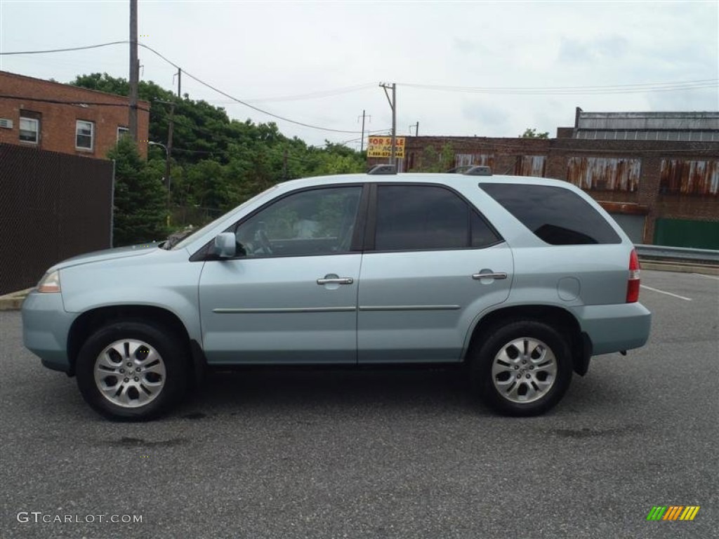 Havasu Blue Metallic 2003 Acura MDX Standard MDX Model Exterior Photo #51015393