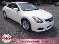 2011 Winter Frost White Nissan Altima 2.5 S Coupe  photo #1