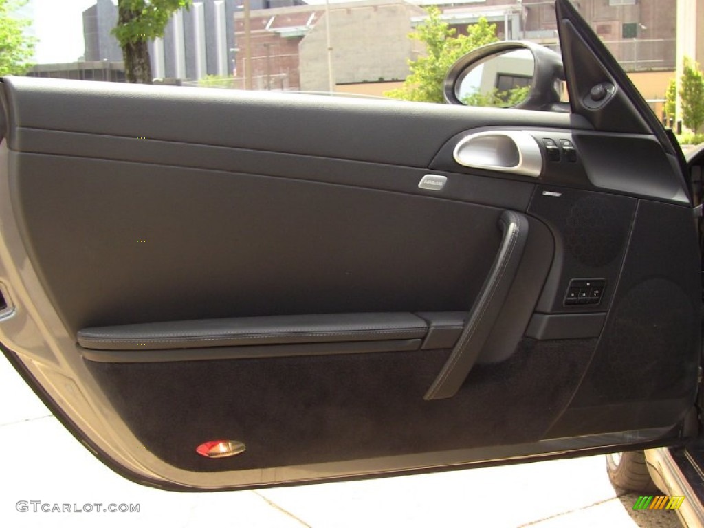 2008 911 Carrera 4S Coupe - Meteor Grey Metallic / Black photo #7