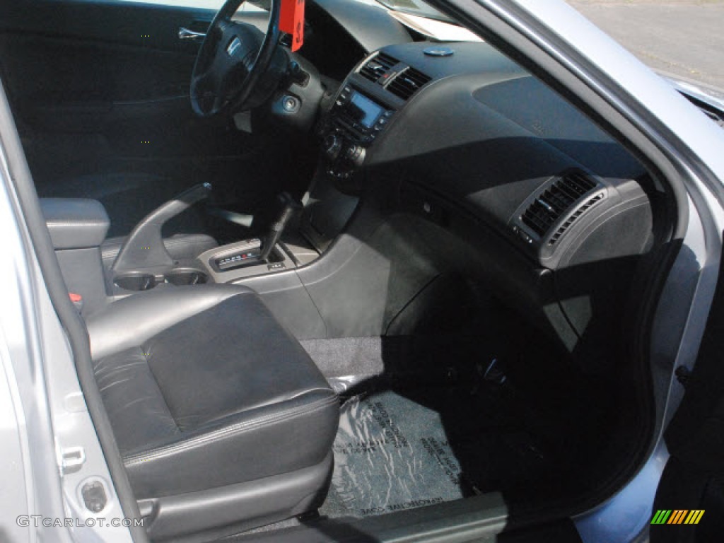 2003 Accord EX-L Sedan - Satin Silver Metallic / Black photo #4