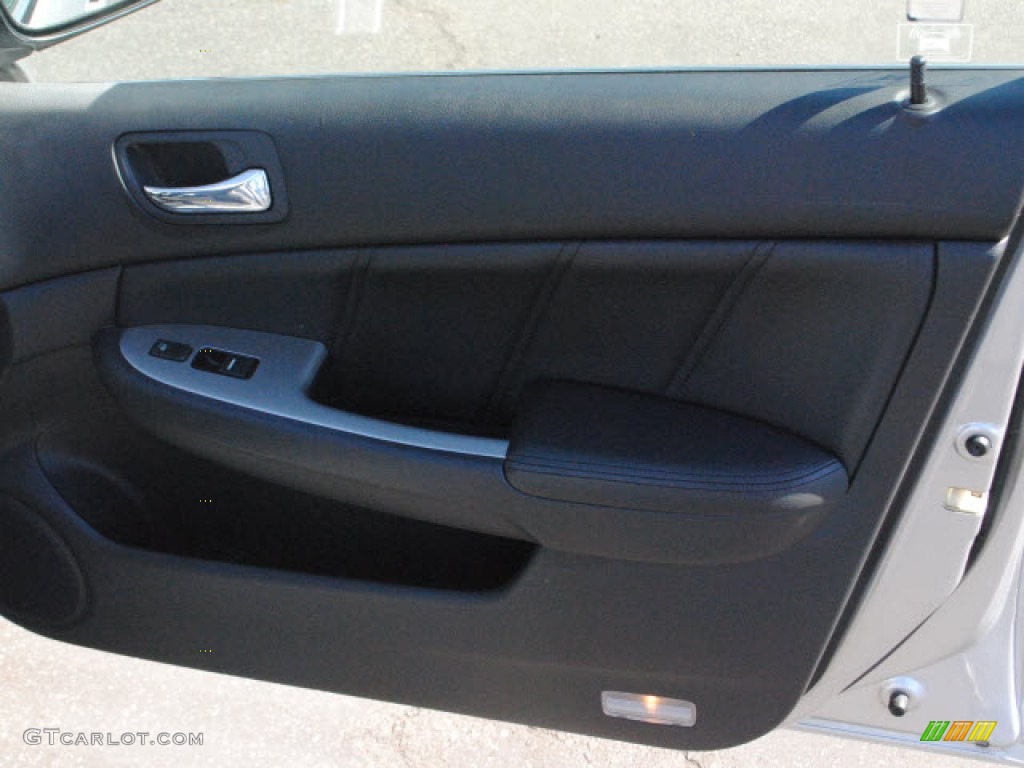 2003 Accord EX-L Sedan - Satin Silver Metallic / Black photo #5