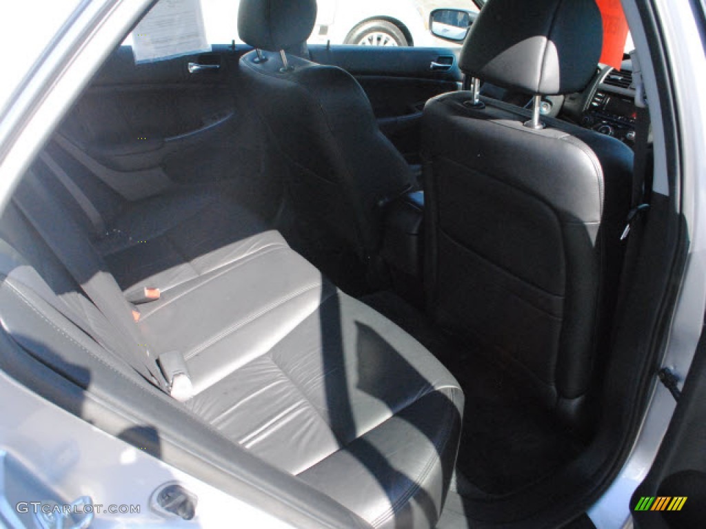 2003 Accord EX-L Sedan - Satin Silver Metallic / Black photo #6