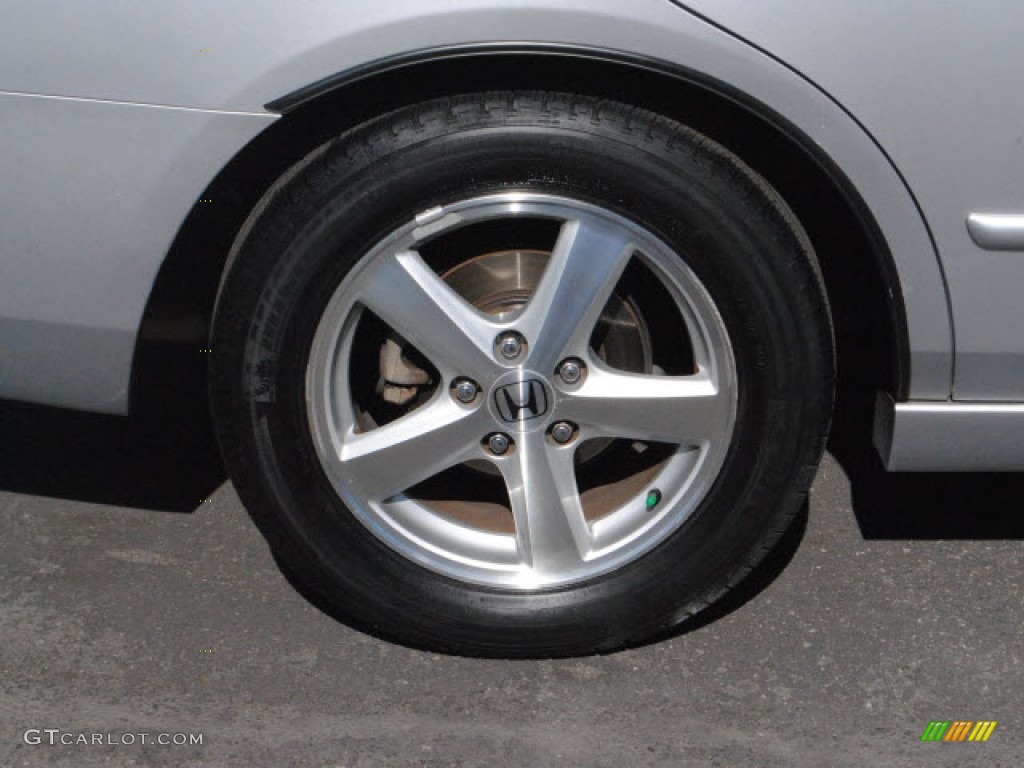 2003 Accord EX-L Sedan - Satin Silver Metallic / Black photo #8
