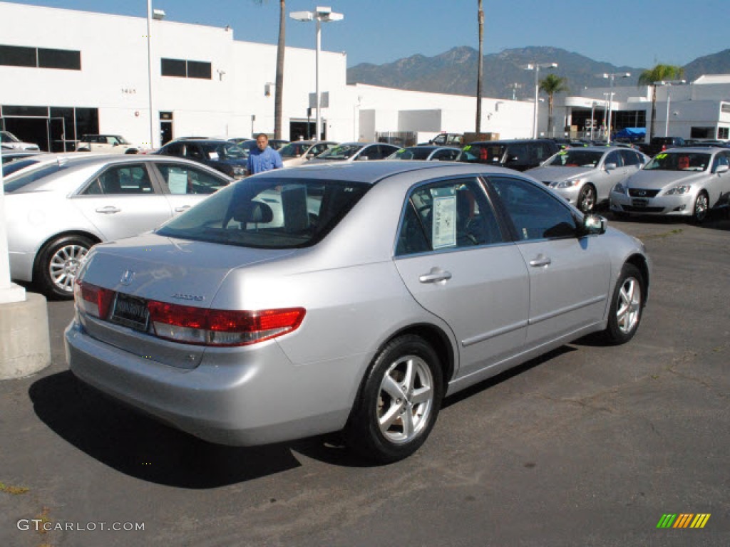 2003 Accord EX-L Sedan - Satin Silver Metallic / Black photo #9