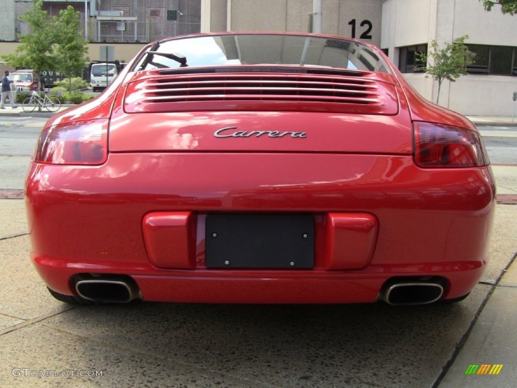 2008 911 Carrera Coupe - Guards Red / Black photo #5