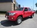 2007 Radiant Red Toyota Tacoma V6 SR5 PreRunner Double Cab  photo #3