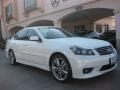 Moonlight White 2008 Infiniti M 35 S Sedan