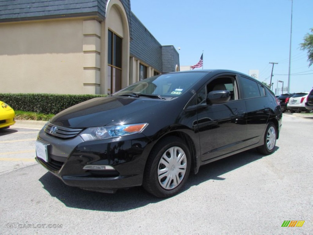 Crystal Black Pearl 2010 Honda Insight Hybrid LX Exterior Photo #51017713