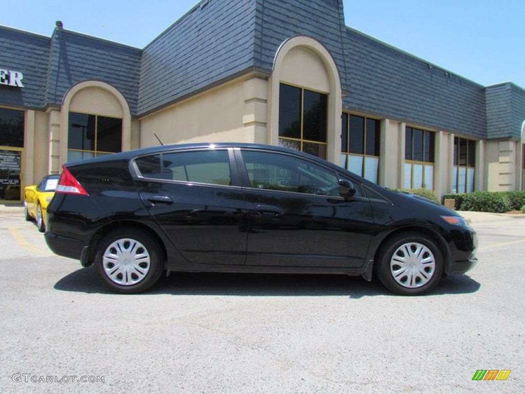 Crystal Black Pearl 2010 Honda Insight Hybrid LX Exterior Photo #51017788
